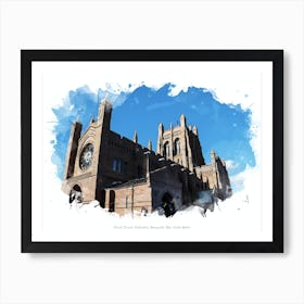 Christ Church Cathedral, Newcastle, New South Wales Art Print