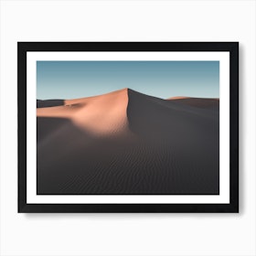 Landscapes Raw 20 Dune (Morocco) Art Print