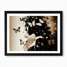 Butterfly Wings 6 Art Print