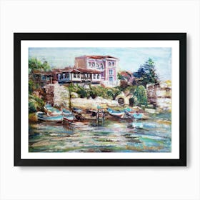 A summer's day reverie in the ancient city Art Print