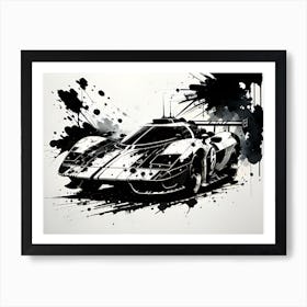 Ford Gt 4 Art Print