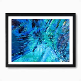 Acrylic Extruded Painting 549 1 Art Print