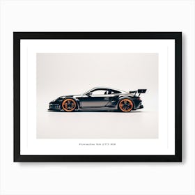 Toy Car Porsche 911 Gt3 Rs Black Poster Art Print
