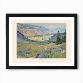 Western Landscapes Montana 2 Poster Art Print