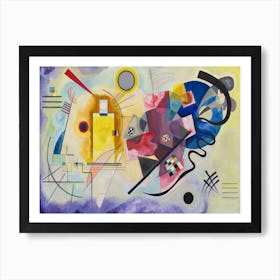 Jaune Rouge Bleu, Wassily Kandinsky Art Print