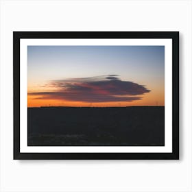 Idaho Clouds Art Print