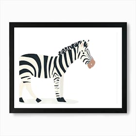 Zebra 5 Art Print