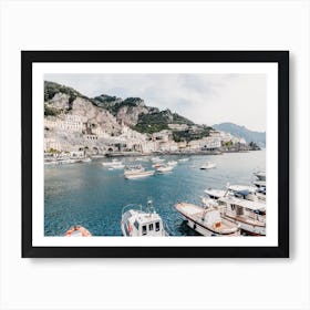 Amalfi At the Coast, Italy Art Print