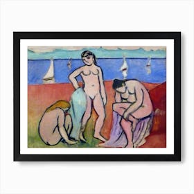 Three Bathers, Henri Matisse Art Print