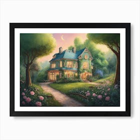 Fairytale House Art Print