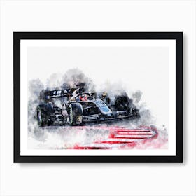 Kevin Magnussen 2019, Formula 1 Art Print