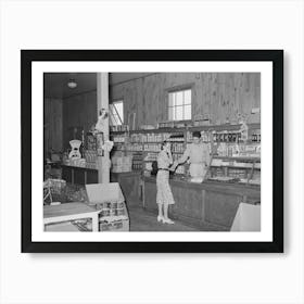 General Store, Lake Dick Project, Arkansas By Russell Lee Art Print
