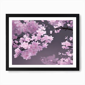 Cherry Blossoms 32 Art Print