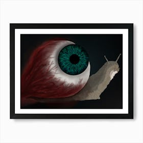 Snail’s shell Art Print