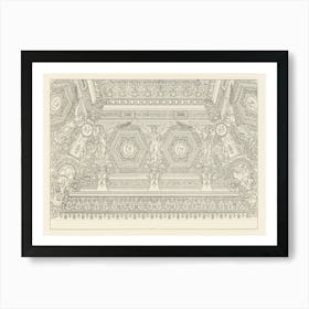 Architecture Pattern, Albert Racine Art Print