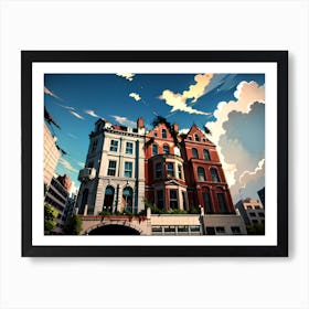 Cityscape Art Print