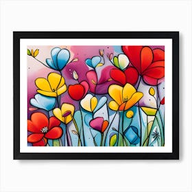 Poppies Art Print