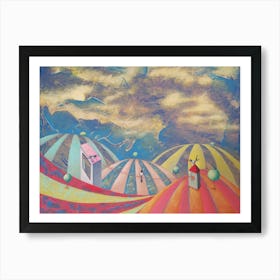Circus Sky Art Print