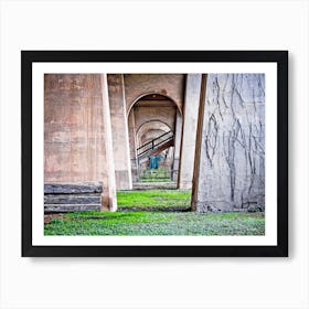 Under The Bridge Art Print