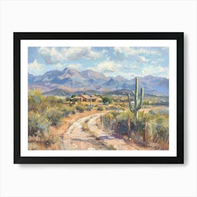Western Landscapes Tucson Arizona 2 Art Print