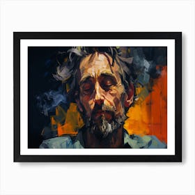 Man With A Beard Art Print