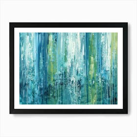 Abstract Painting 1021 Art Print