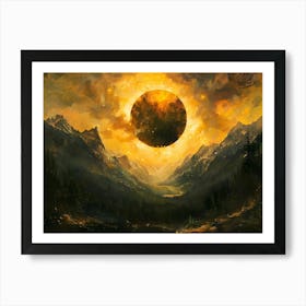 Total Solar Eclipse 1 Art Print