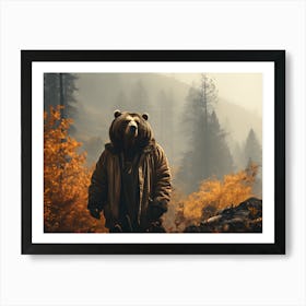 Bear Of The North Arctic Explorer Art Print