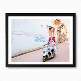 Jodhpur India Bike Art Print