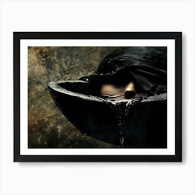 Woman With A Hat Art Print