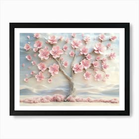 Cherry Blossom Tree 11 Art Print