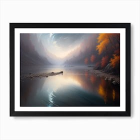 Notes Of Reflection Art Print