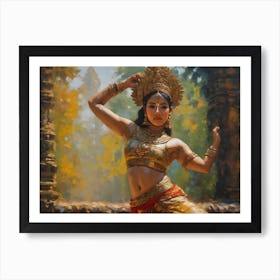 Angkor Thom Dancer Art Print