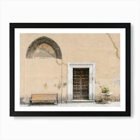 Front Door Of A Building Art Print