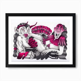 Scissors Sisters Art Print