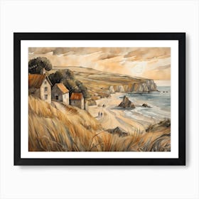 European Coastal Painting (25) Art Print