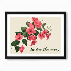 Under The Caves Art Print