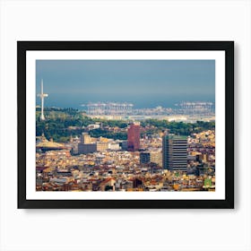 Barcelona Cityscape 20190913 83pub Art Print