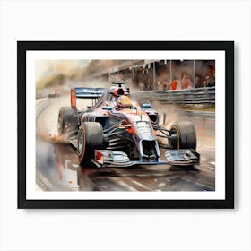 Racing Car Affiche