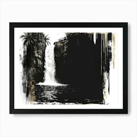 Waterfall 9 Art Print