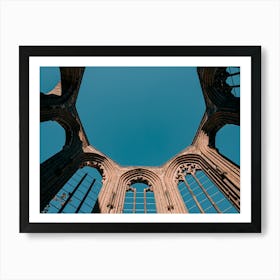 Old Monastery And Blue Berlin Sky 01 Art Print