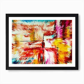 Acrylic Extruded Painting 150 Art Print