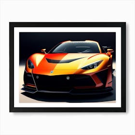 Sports Car Art Print