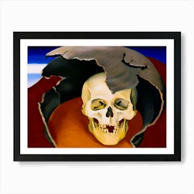 Georgia O'Keeffe - Head with Broken Pot. 1942 Art Print