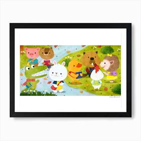 School Time Art Print