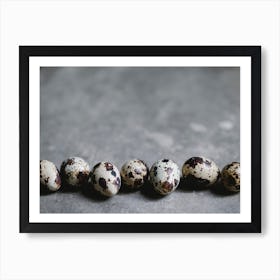 Quail Eggs 25 Art Print