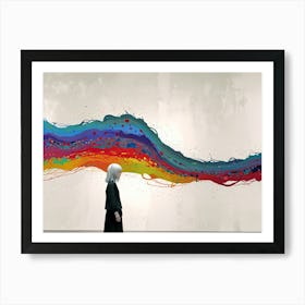 Splatter Painting 4 Art Print