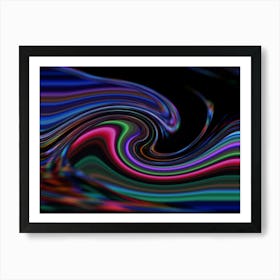 Art Abstract Colorful Abstract Art 1 Art Print