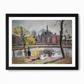 Camille Pissarro - Dulwich College Londres 1871. French Painter, Danish Painter, Landscape, Impressionist Painter, Famous Painter, Famous Artist, Impressionism, Famous Painting, Outdoors, Neo-Impressionist Painter, Post-Impressionism, Neo-Impressionism Art Print