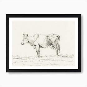 Standing Cow 1, Jean Bernard Art Print